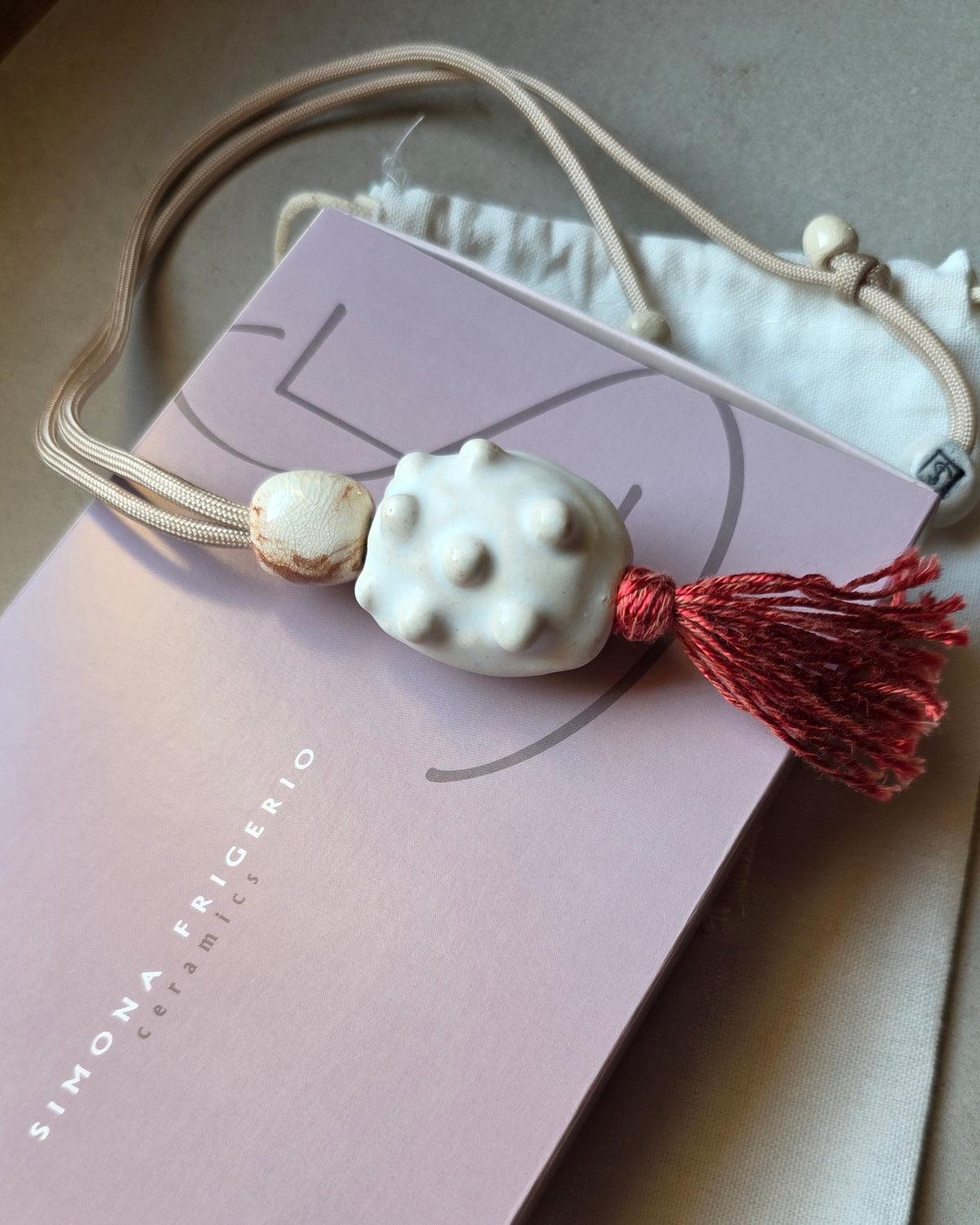 Collana Archeperla – Bianco – scatola regalo