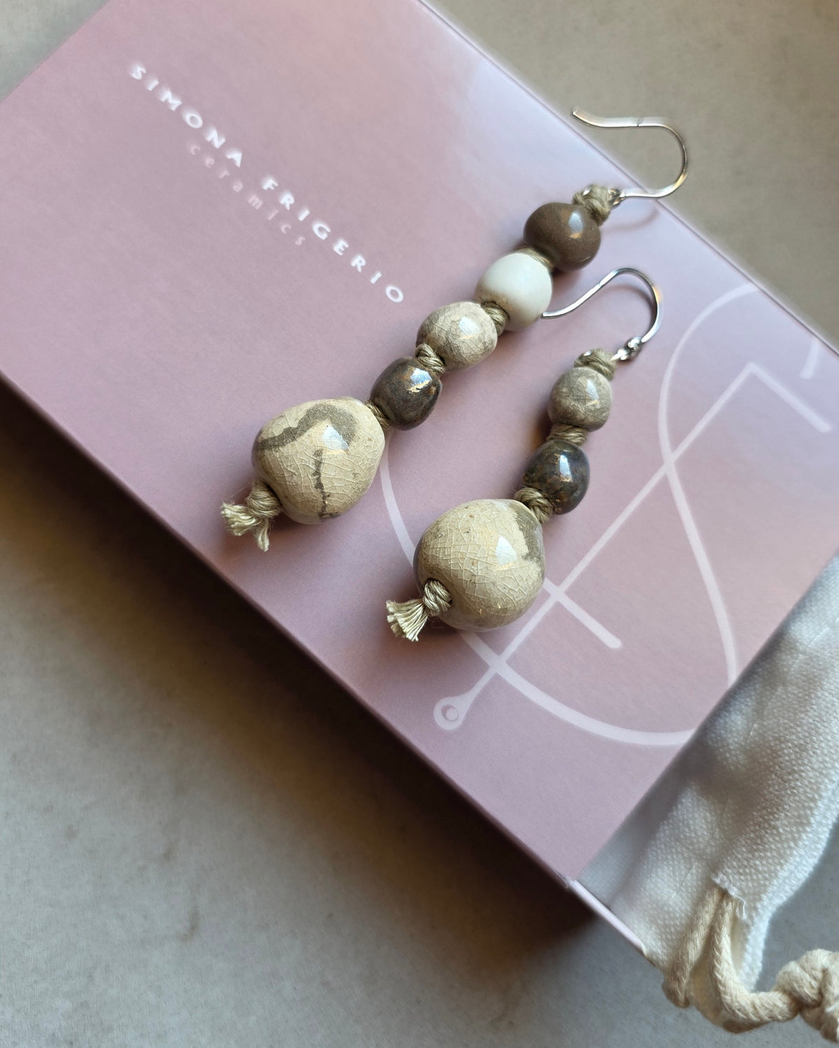 Orecchini Perla Nomade – scatola regalo