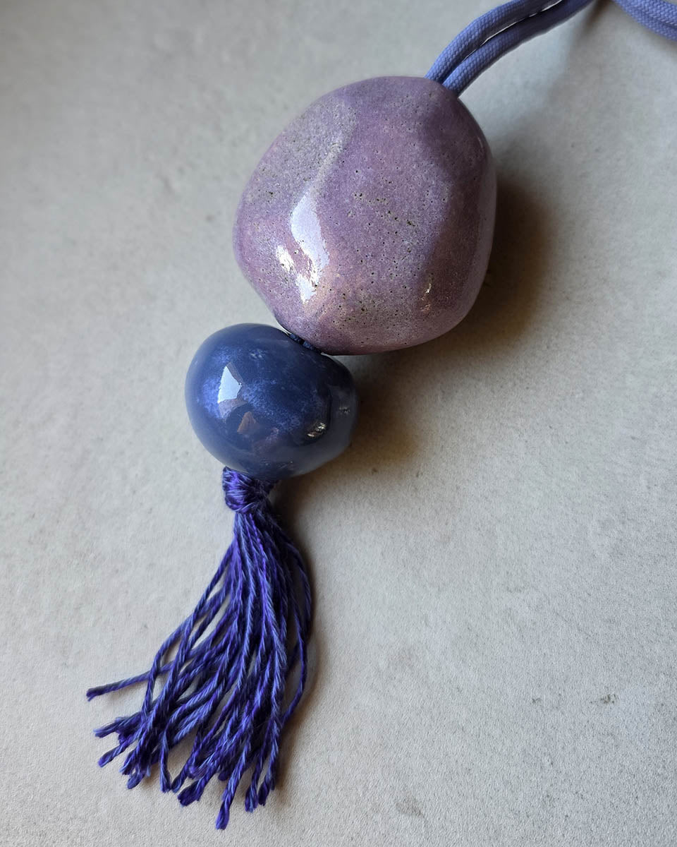 Collana con Pietra Viola