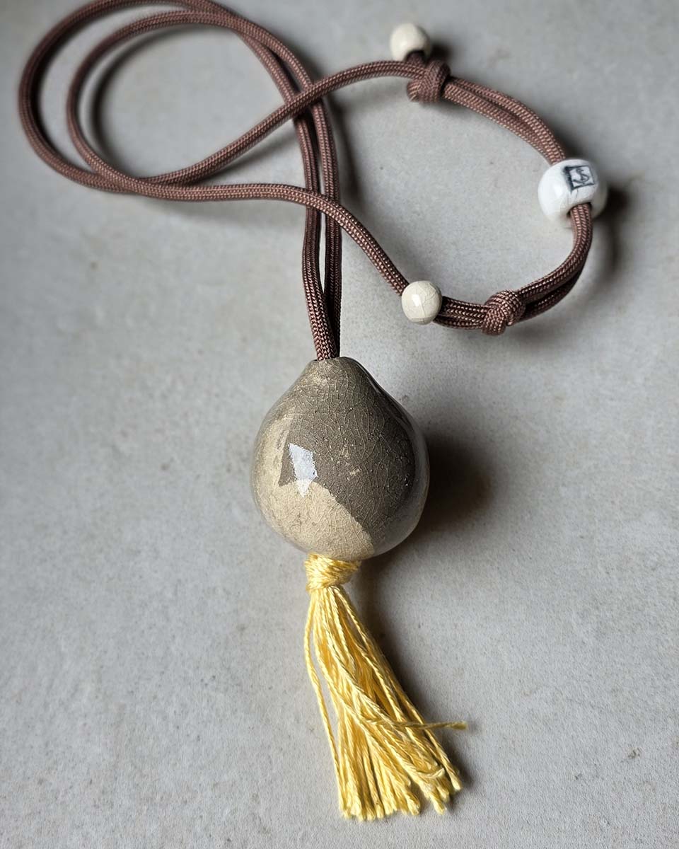 Natural Nomad Bead Necklace