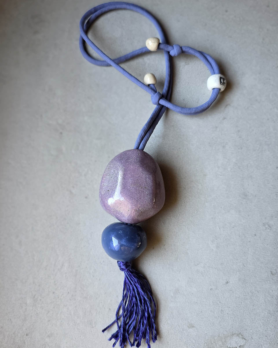 Collana con Pietra Viola