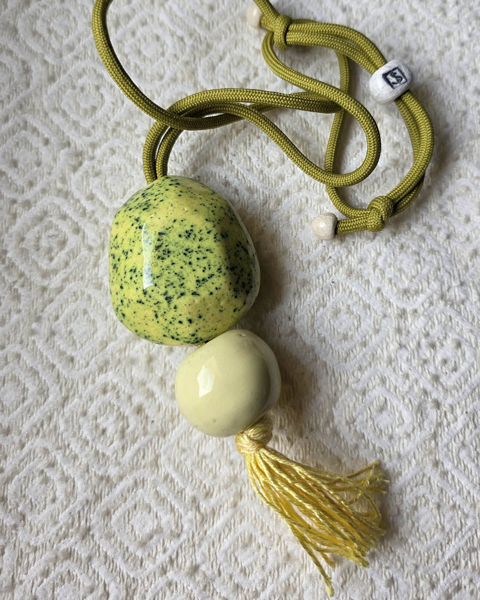 Collana con Pietra Gialla